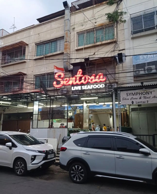 Sentosa Seafood Market - Muara karang - Jakarta