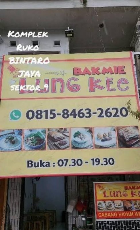 Bakmie Lung Kee Bintaro